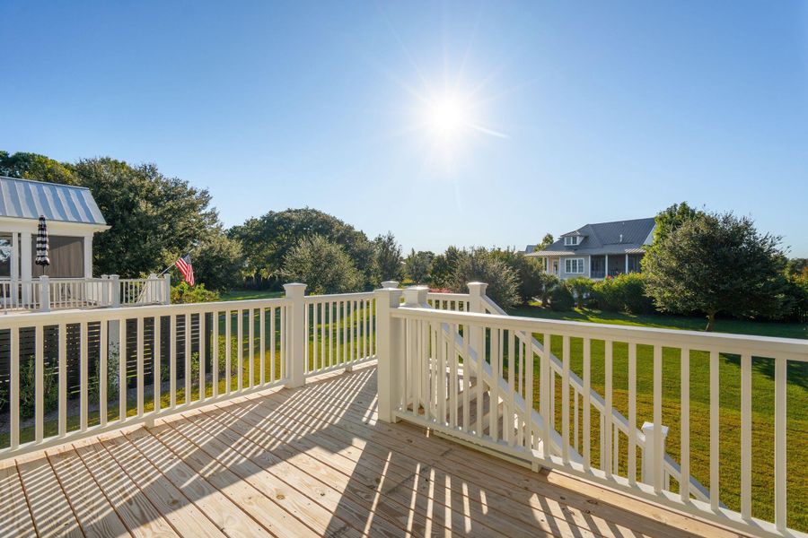 Exterior details and patio area of a home in , Johns Island (Image 34). Exterior details and patio area of a home in , Johns Island (Image 34).