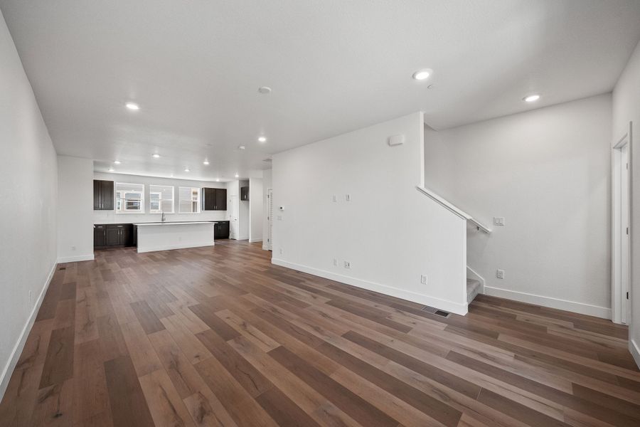 Spacious, unfurnished interior of a new home in Berkeley Villas, Denver (Image 17). Spacious, unfurnished interior of a new home in Berkeley Villas, Denver (Image 17).
