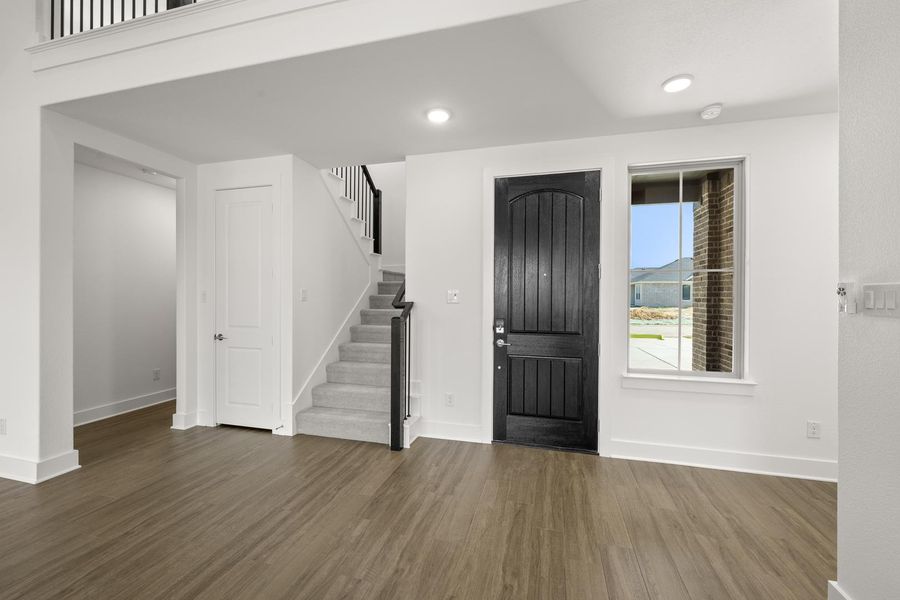 Spacious, unfurnished interior of a new home in Inspiration Collection at View at the Reserve, Mansfield (Image 13). Spacious, unfurnished interior of a new home in Inspiration Collection at View at the Reserve, Mansfield (Image 13).