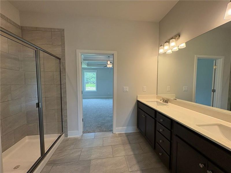 Furnished interior view inside a new home in Greenefield, Cartersville (Image 3).