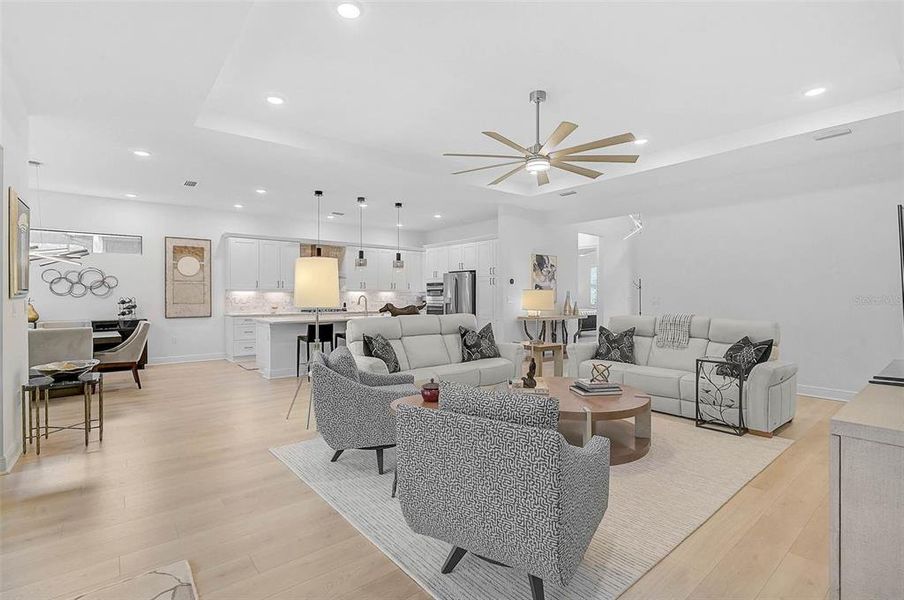 Furnished interior view inside a new home in , Bradenton (Image 5).