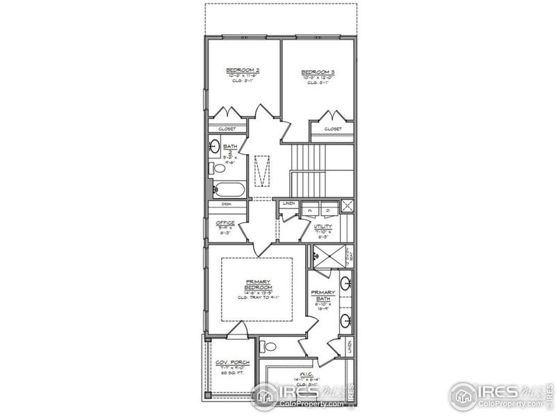2D floor plan layout of this home in Westerly, Erie, CO (Image 4). 2D floor plan layout of this home in Westerly, Erie, CO (Image 4).