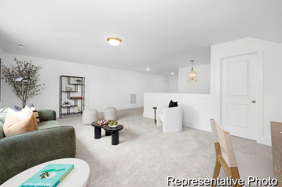 Furnished interior view inside a new home in , Ridgeville (Image 18).