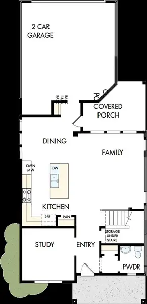2D floor plan layout of this home in Whitley Preserve – Park Collection, Mint Hill, NC (Image 2). 2D floor plan layout of this home in Whitley Preserve – Park Collection, Mint Hill, NC (Image 2).