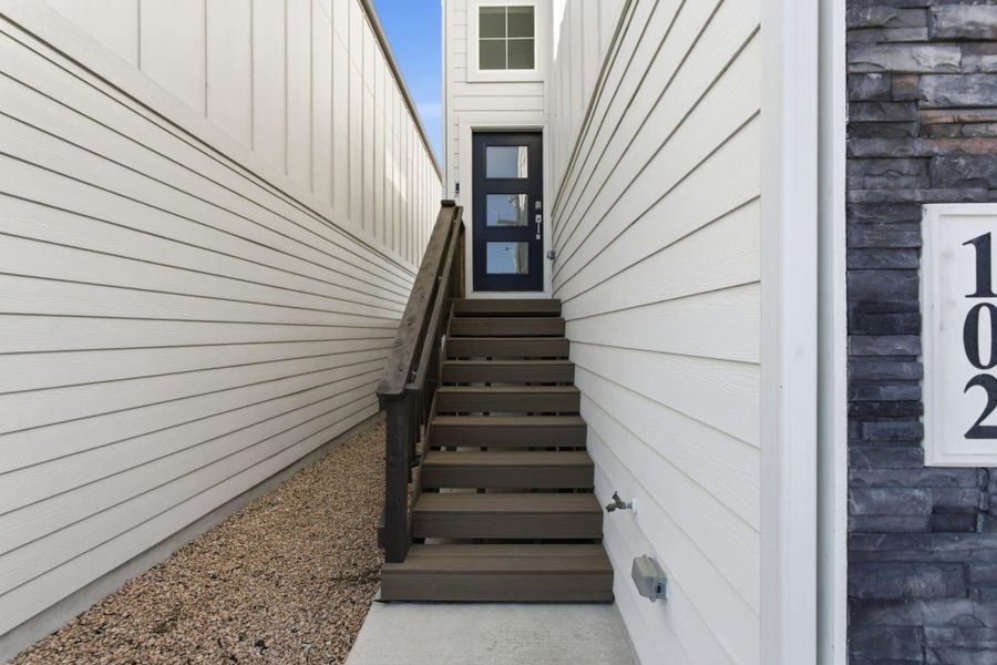 Exterior details and patio area of a home in Rose Hill, San Antonio (Image 4). Exterior details and patio area of a home in Rose Hill, San Antonio (Image 4).