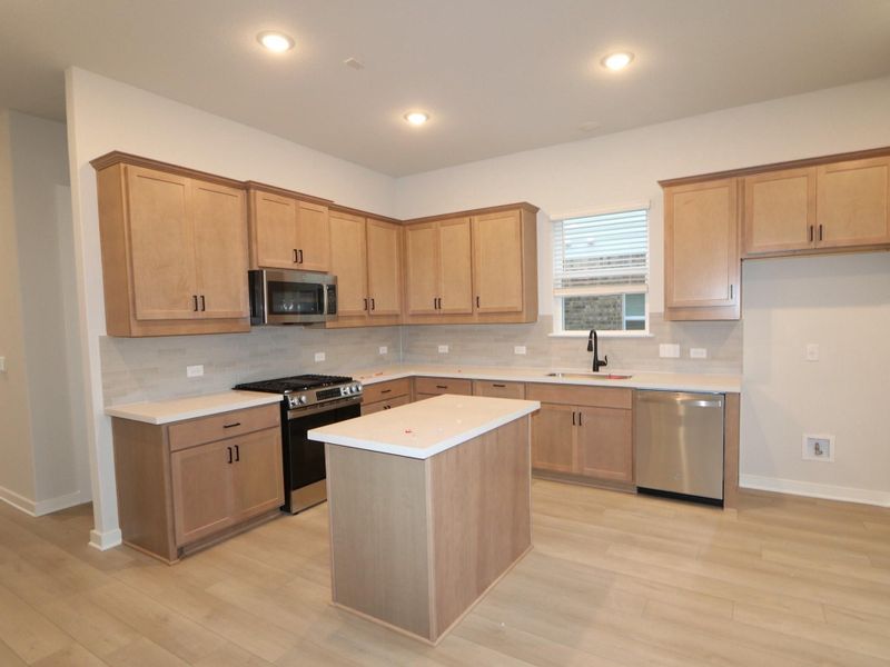 Furnished interior view inside a new home in Cascades at Onion Creek, Austin (Image 6). Furnished interior view inside a new home in Cascades at Onion Creek, Austin (Image 6).