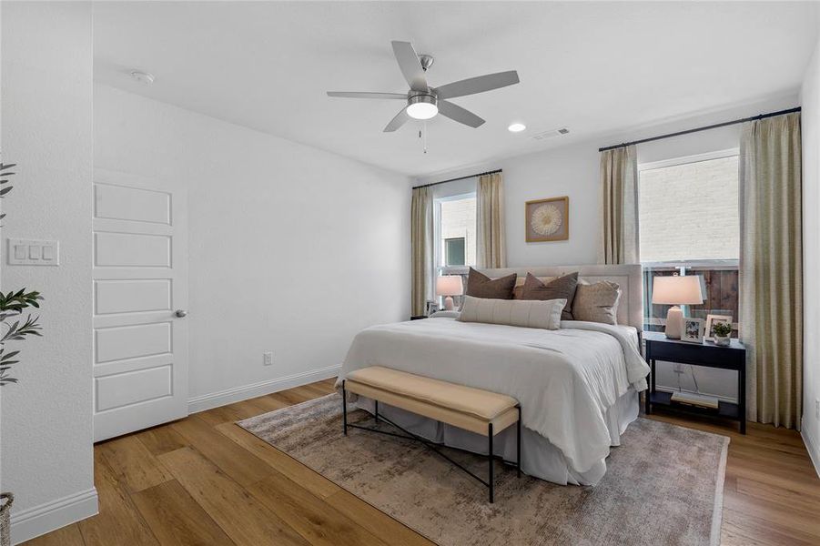 Furnished interior view inside a new home in Karis, Crowley (Image 8).