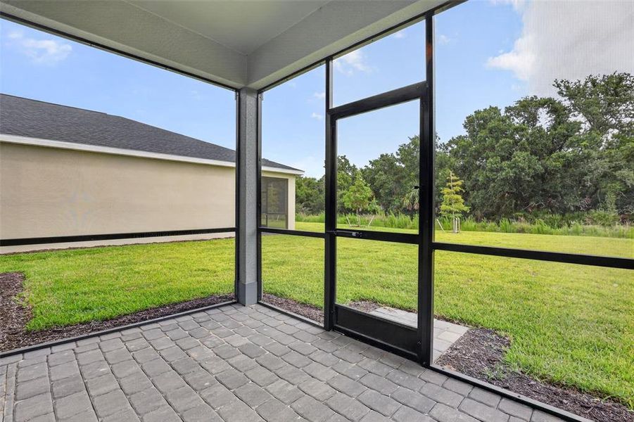 Exterior details and patio area of a home in Lennar at Turnleaf, Punta Gorda (Image 2). Exterior details and patio area of a home in Lennar at Turnleaf, Punta Gorda (Image 2).