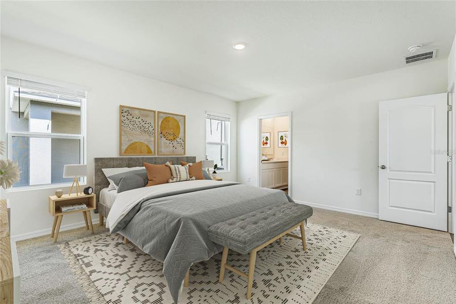 Furnished interior view inside a new home in Crossroads at Kelly Park, Apopka (Image 7).