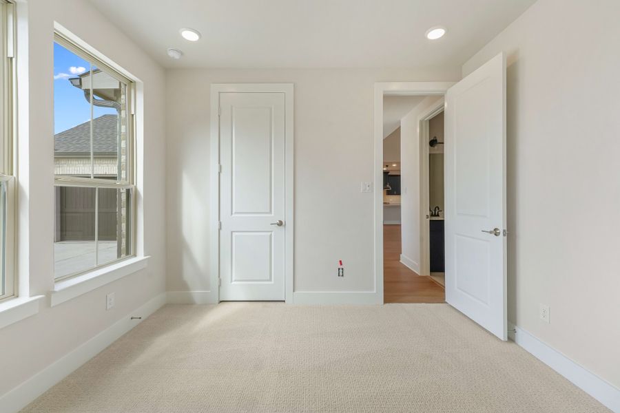 Spacious, unfurnished interior of a new home in Union Park, Little Elm (Image 14). Spacious, unfurnished interior of a new home in Union Park, Little Elm (Image 14).