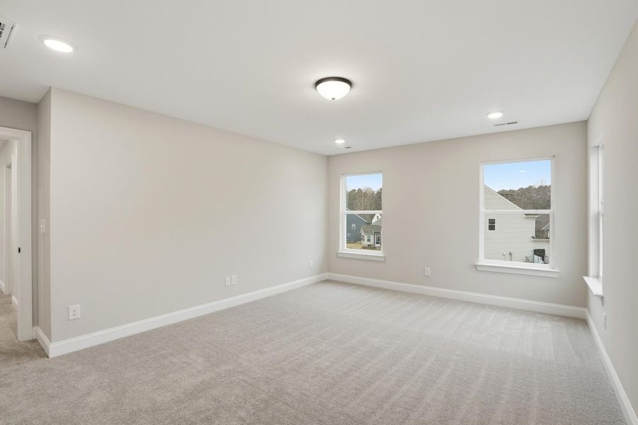 Spacious, unfurnished interior of a new home in Carrington, Stanley (Image 65).
