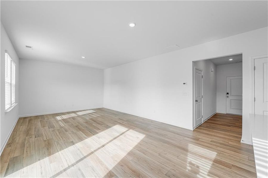 Spacious, unfurnished interior of a new home in Crossvine Village, LaGrange (Image 3).