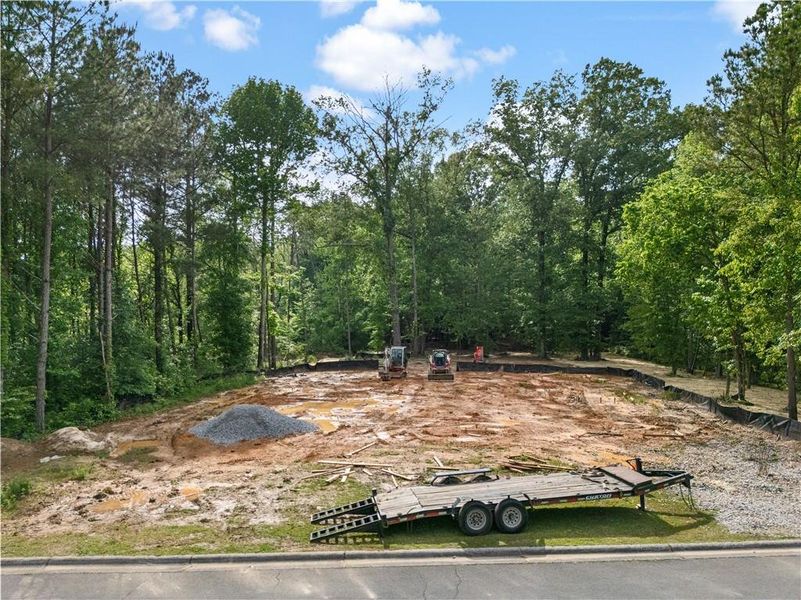 Site preparation for new homesites in , Rome (Image 23).
