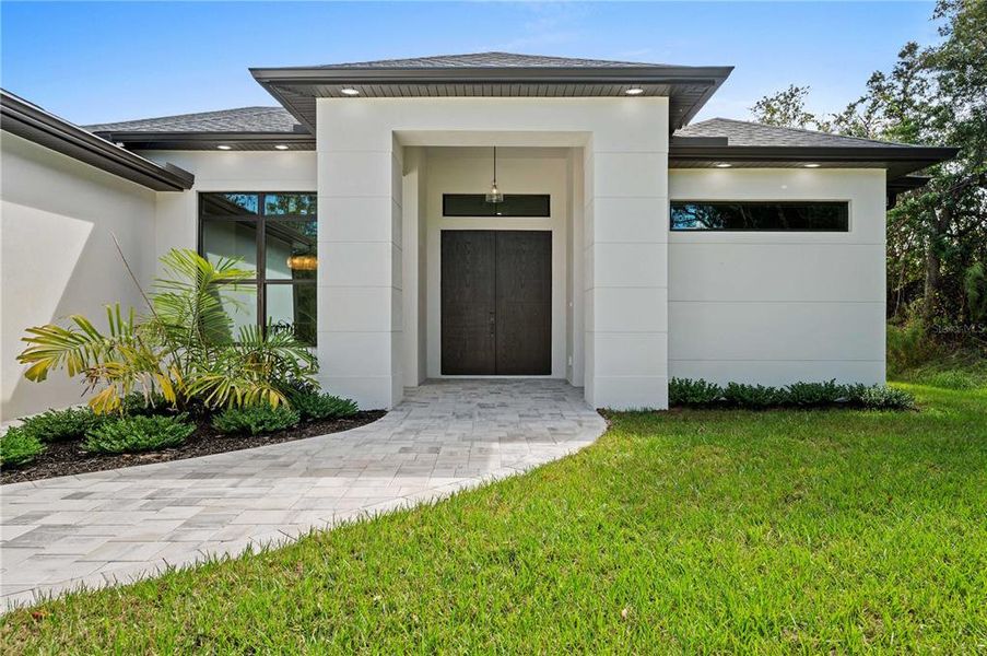 Exterior details and patio area of a home in , North Port (Image 32). Exterior details and patio area of a home in , North Port (Image 32).