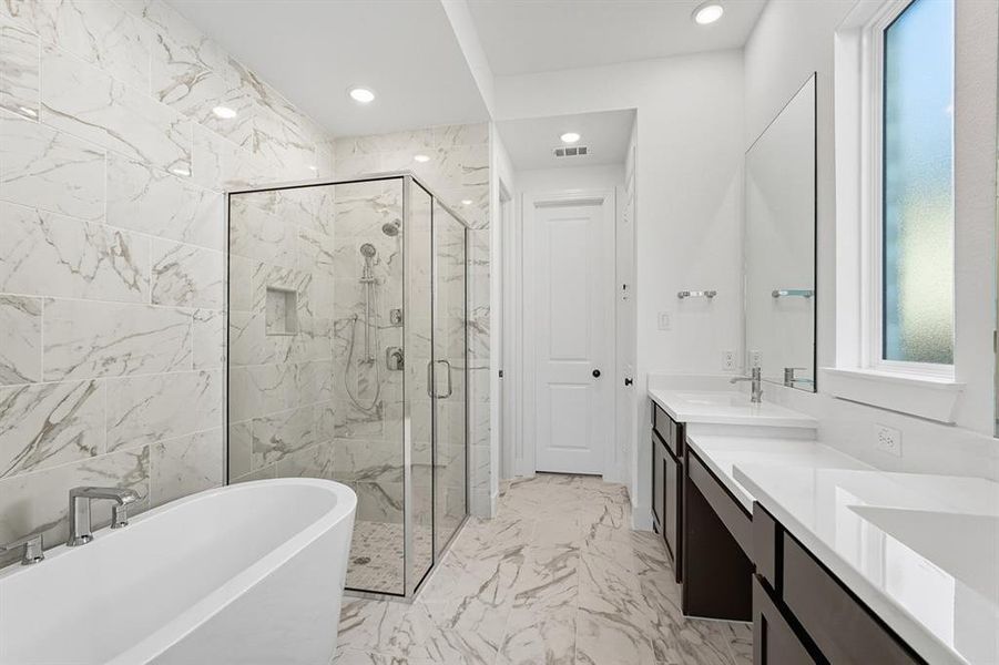 Furnished interior view inside a new home in The Parks at Wilson Creek: 50ft. lots, Celina (Image 9). Furnished interior view inside a new home in The Parks at Wilson Creek: 50ft. lots, Celina (Image 9).