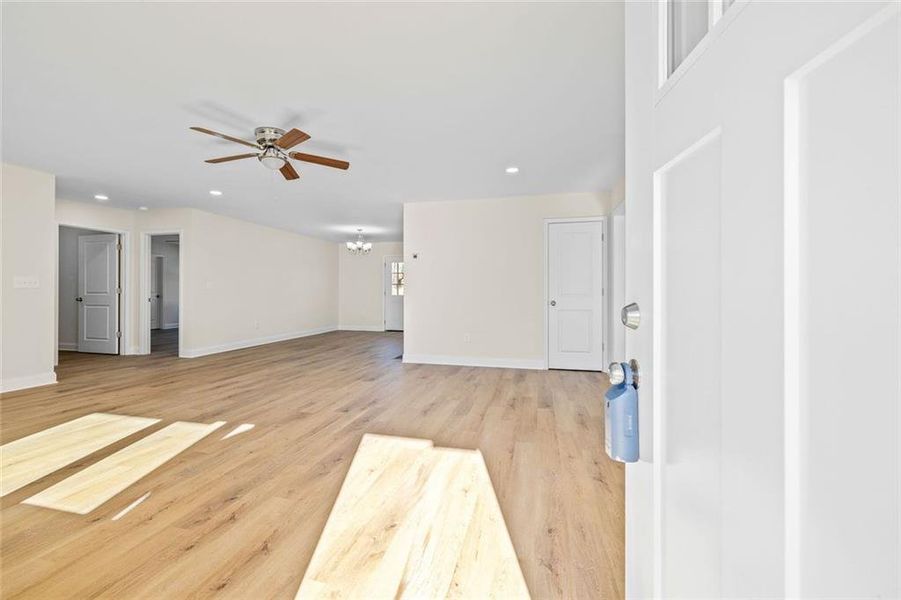 Spacious, unfurnished interior of a new home in , Mount Airy (Image 6).