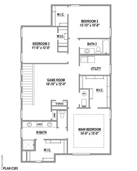 Plan C303 2nd Floor Plan C303 2nd Floor
