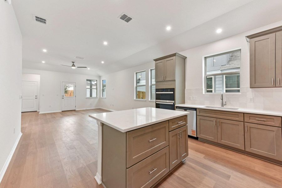 Not the actual home. Representative photo of a completed home of the same plan. Features will vary. Please confirm details with the New Home Consultant