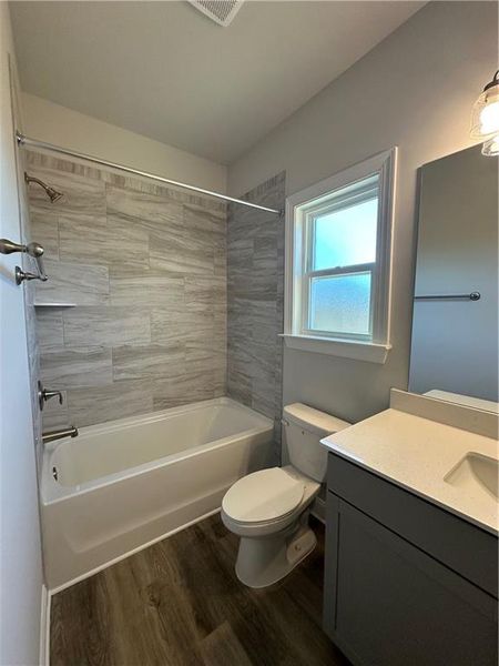 Furnished interior view inside a new home in Mirror Lake at South Harbour, Villa Rica (Image 11).