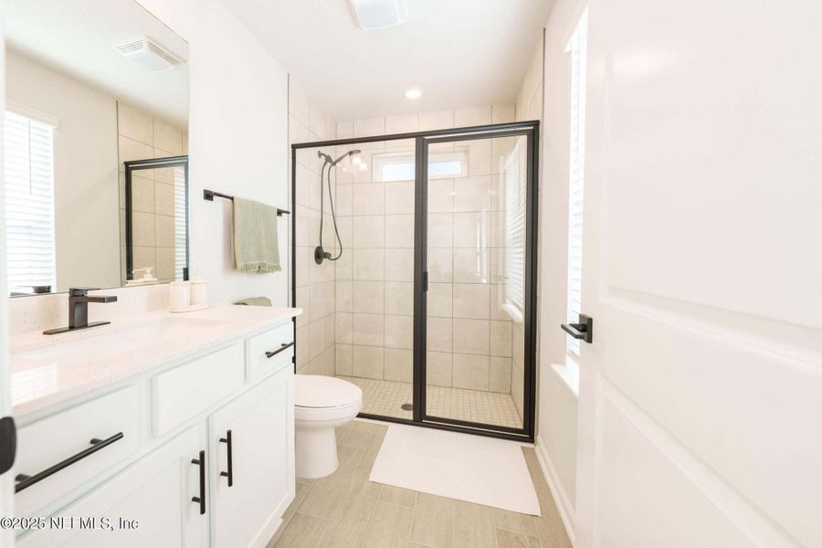 Furnished interior view inside a new home in , Jacksonville (Image 15).