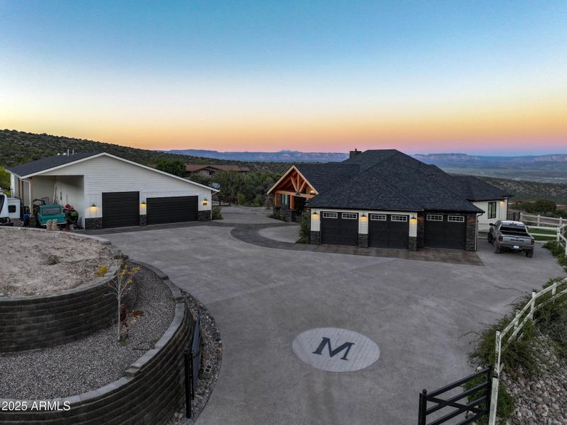 Aerial View of Front Entry