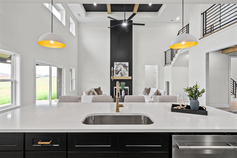 Furnished interior view inside a new home in Wofford Estates, Clarksville (Image 10).
