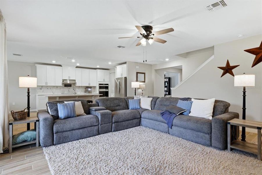 Furnished interior view inside a new home in , Parrish (Image 9).