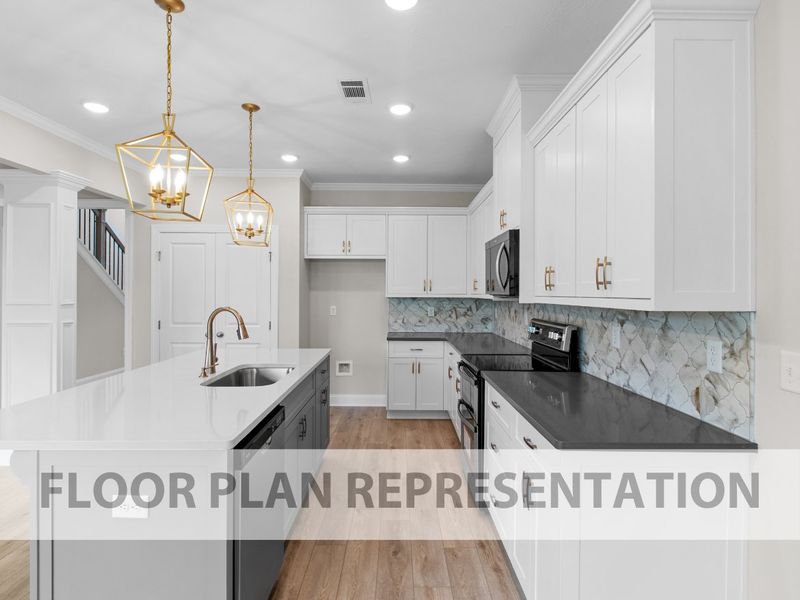 Kitchen | Hemingway Plan by Ivey Homes