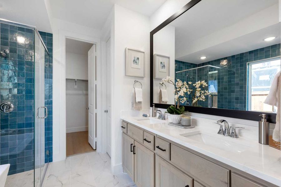 Representative Primary Bathroom - some options shown