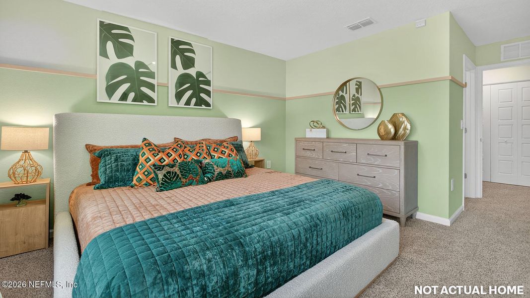 Furnished interior view inside a new home in Trout River, Jacksonville (Image 18).