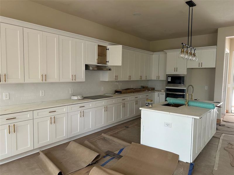 In-progress construction of a new home in , Flower Mound, TX (Image 7).