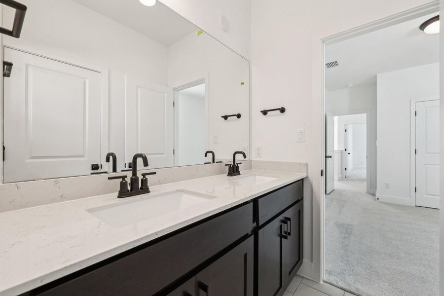 Furnished interior view inside a new home in Lariat, Liberty Hill (Image 10). Furnished interior view inside a new home in Lariat, Liberty Hill (Image 10).