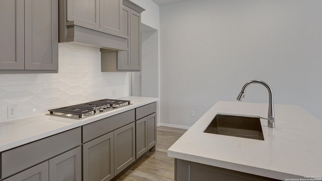 Close-up of interior finishes inside a home in Ladera 40', San Antonio (Image 19). Close-up of interior finishes inside a home in Ladera 40', San Antonio (Image 19).