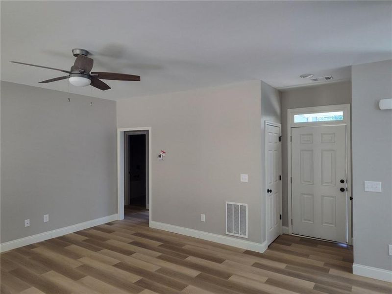 Spacious, unfurnished interior of a new home in , Cumming (Image 6). Spacious, unfurnished interior of a new home in , Cumming (Image 6).