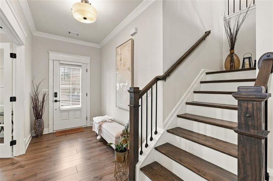 Furnished interior view inside a new home in , Lawrenceville (Image 36).