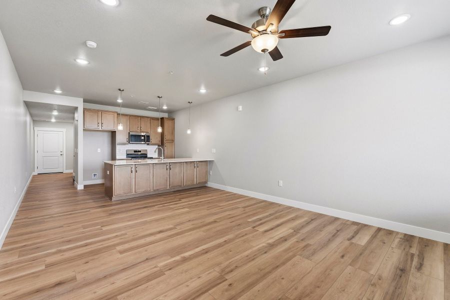 Spacious, unfurnished interior of a new home in Northfield at Old Town, Fort Collins (Image 10). Spacious, unfurnished interior of a new home in Northfield at Old Town, Fort Collins (Image 10).