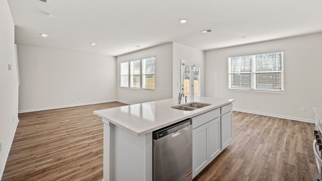 Representative furnished interior of a home built from the Edmon by D.R. Horton in Poplar Preserve, Newnan (Image 9).