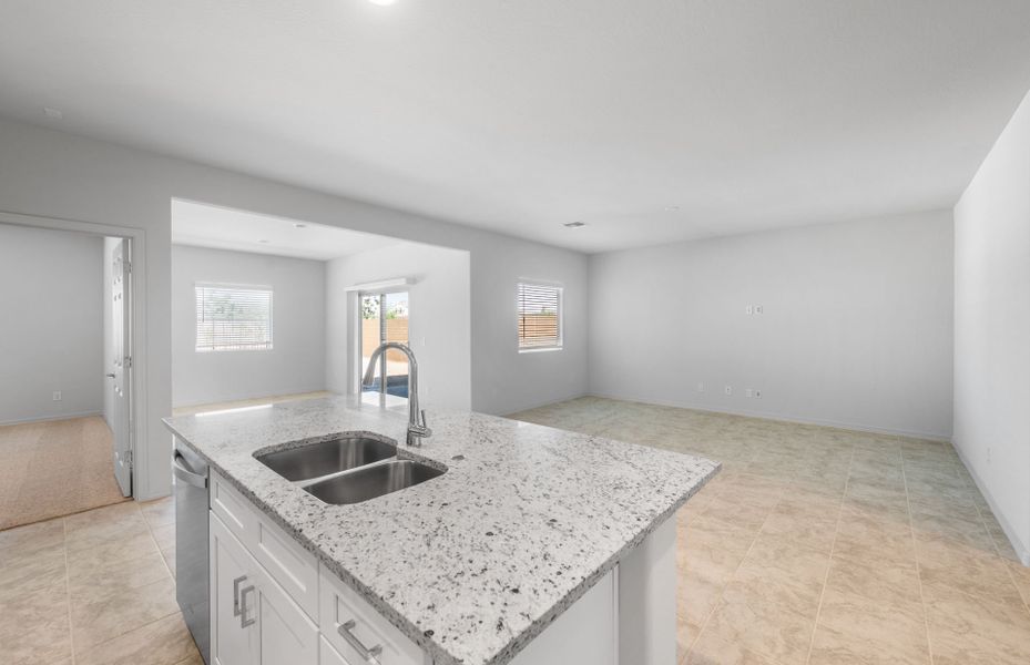 Furnished interior view inside a new home in Hayden Estates, Buckeye (Image 12).