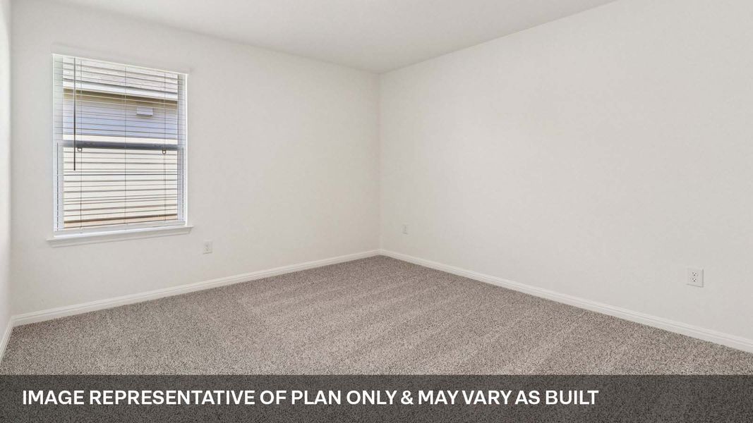 Representative unfurnished interior of a home built from the The Irvine by D.R. Horton in Carillon, Manor (Image 20).