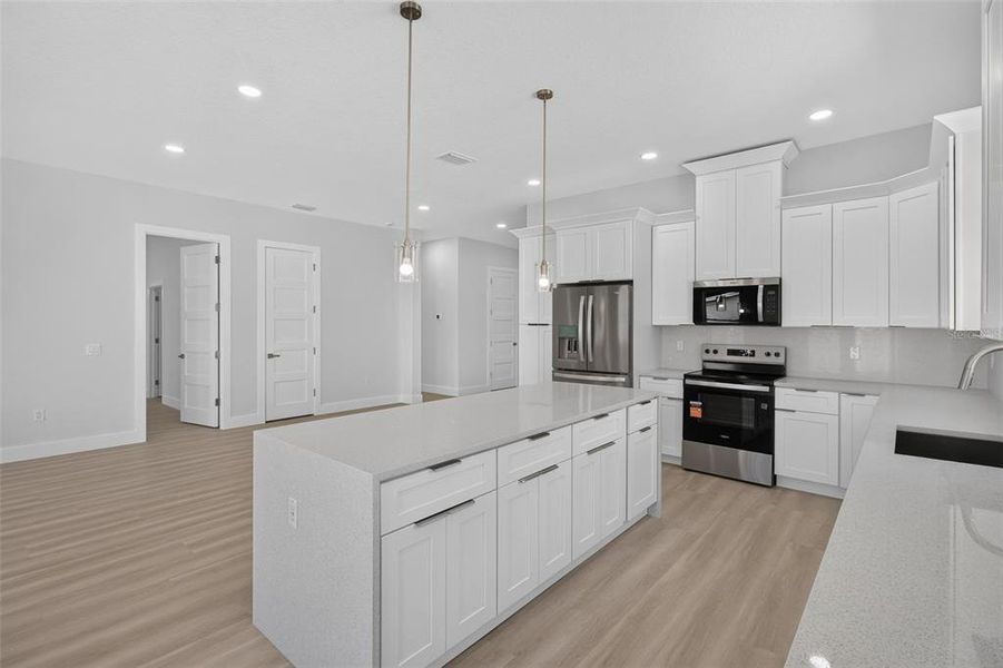 Furnished interior view inside a new home in , Pinellas Park (Image 11).
