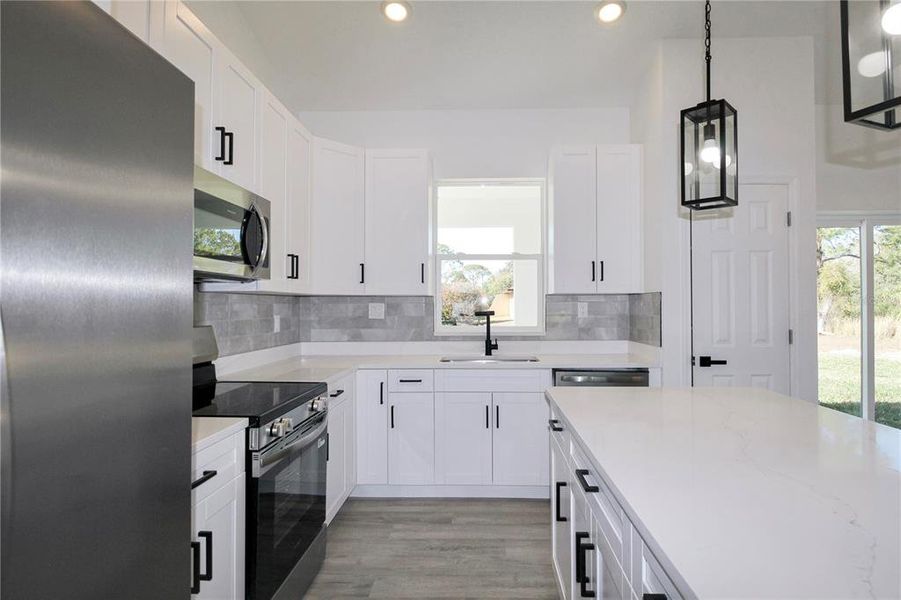 Furnished interior view inside a new home in , Sebring (Image 7).