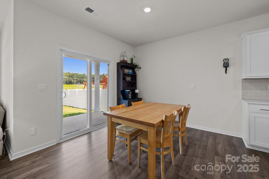 Furnished interior view inside a new home in Secrest Commons, Monroe (Image 3).