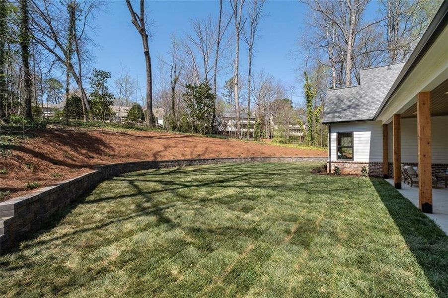 Exterior details and patio area of a home in , Marietta (Image 34).