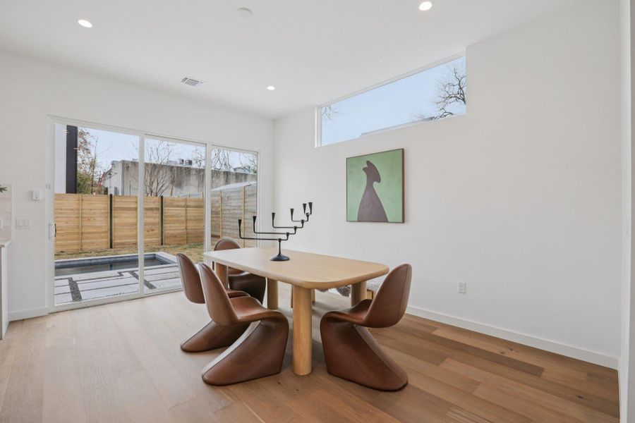 Furnished interior view inside a new home in , Austin (Image 10).