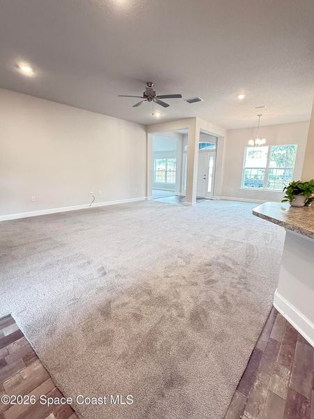 Spacious, unfurnished interior of a new home in Sebastian Highlands, Sebastian (Image 13). Spacious, unfurnished interior of a new home in Sebastian Highlands, Sebastian (Image 13).