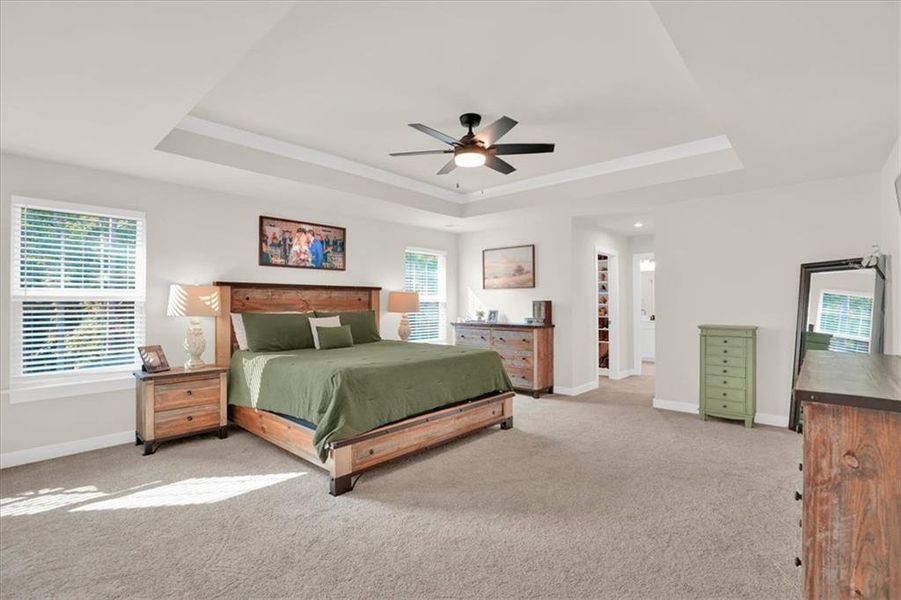 Furnished interior view inside a new home in , Fayetteville (Image 55).