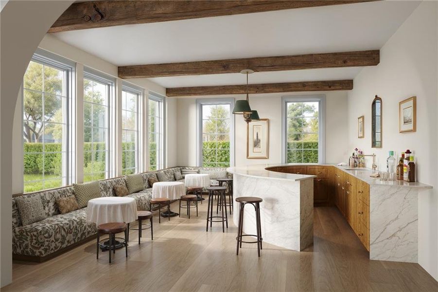 Furnished interior view inside a new home in , Atlanta (Image 13). Furnished interior view inside a new home in , Atlanta (Image 13).