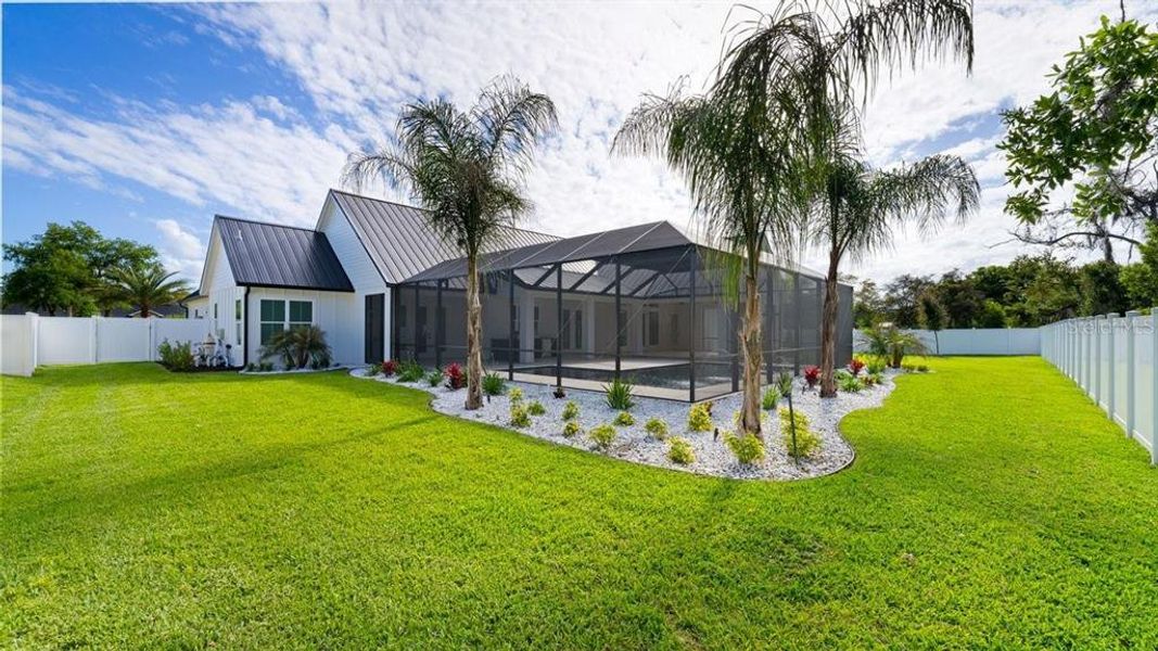 Exterior details and patio area of a home in , Port Orange (Image 51).
