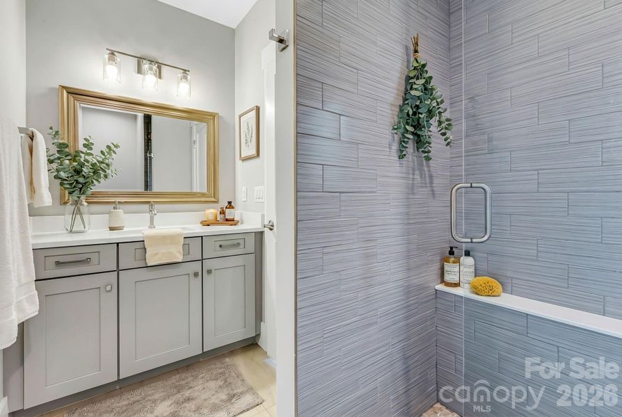 Lower Level Bath Virtually Enhanced Lower Level Bath Virtually Enhanced