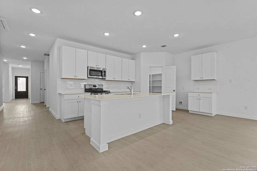 Furnished interior view inside a new home in Waterwheel: Coastline Collection, San Antonio (Image 6).
